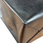Balenciaga Black Leather Papier A4 Tote Bag