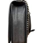 Chanel MultiColor Quilted Tweed Boy Bag