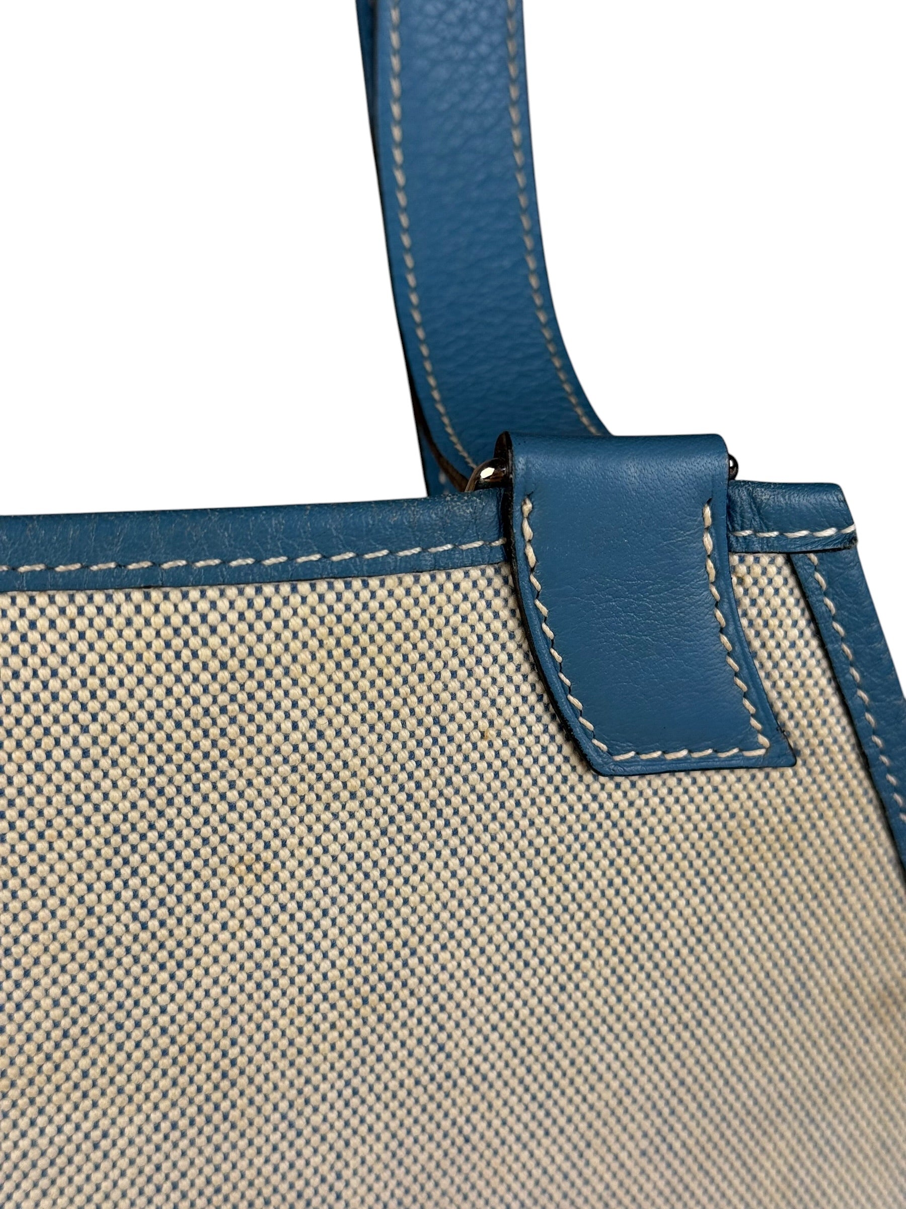 Hermès Blue Jardinier Tote