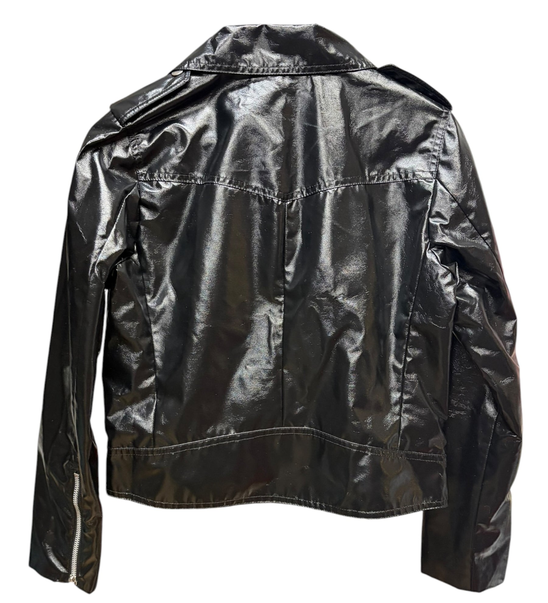 Jean Paul Gaultier Glossy Black Sept Premieres Jacket
