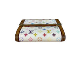 Louis Vuitton White Murakami Compact Wallet