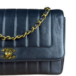 Chanel CC Vertical Quilt Lambskin Flap Bag 2016