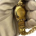 Gucci 5400L White Dial Gold Plated