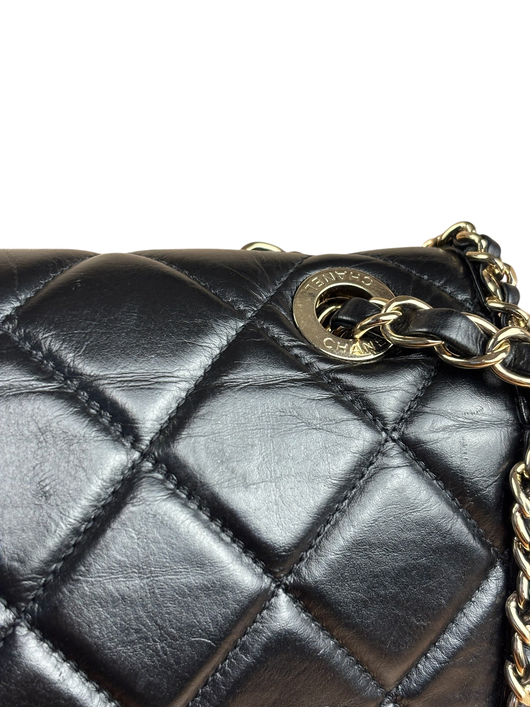 Chanel Black Quilted Leather Flap Bag 2019