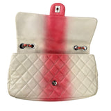 Chanel Quilted Caviar Ivory/Pink Ombre Jumbo Flap 2013
