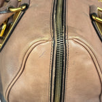 Prada Bicolor Cervo Ombre Leather Top Handle Bag