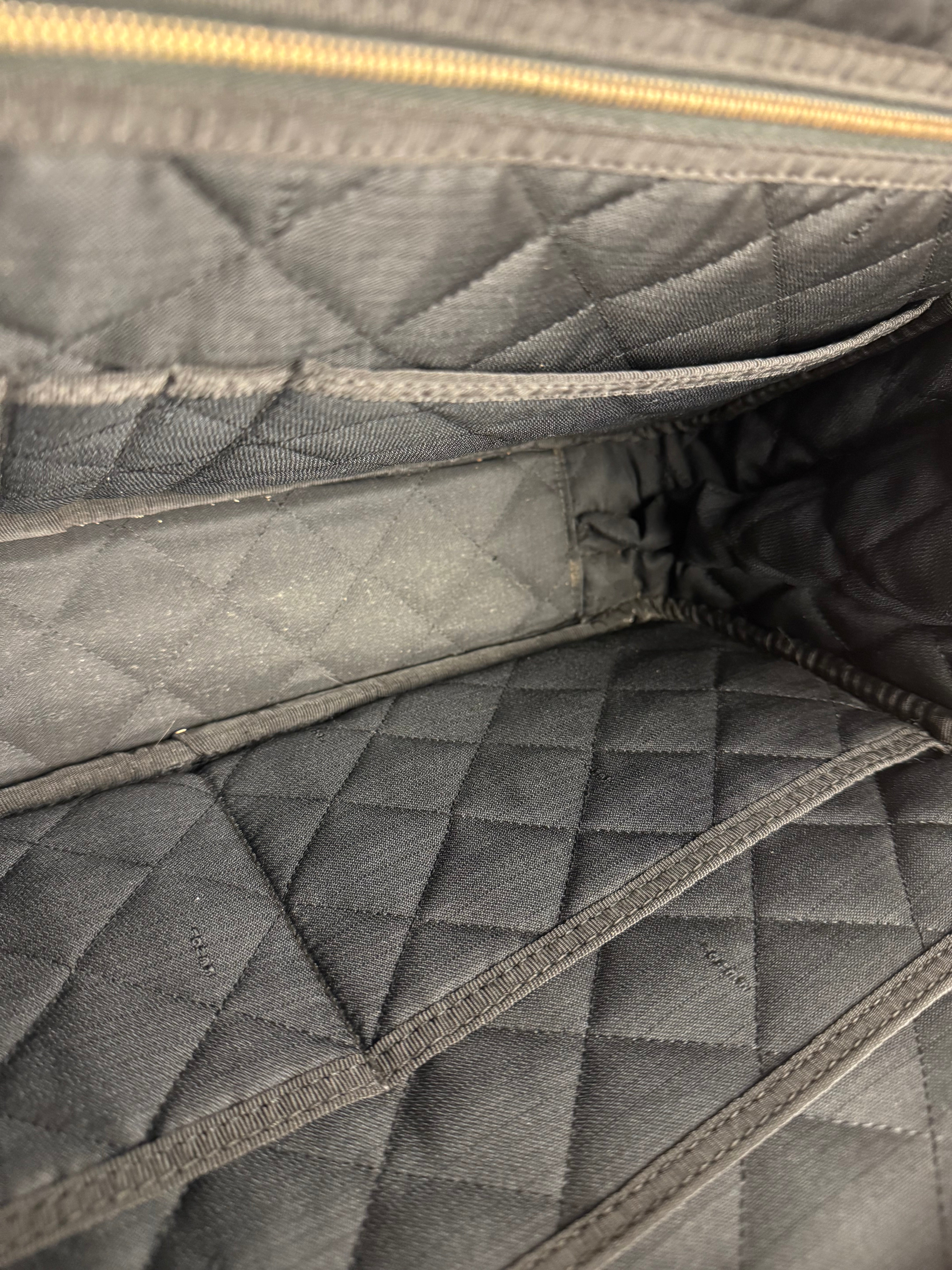 Fendi FF Vintage Striped Briefcase