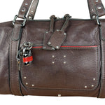 Chloé Brown Leather Mr. Paddington Boston Bag