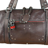 Chloé Brown Leather Mr. Paddington Boston Bag