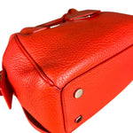 Balenciaga Red Leather Infanta Mini Boston Bag