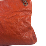 Chanel Red Caviar Quilted Small Frame Shoulder Bag 2011