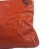 Chanel Red Caviar Quilted Small Frame Shoulder Bag 2011