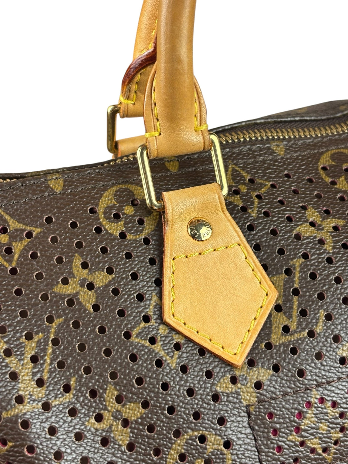 Louis Vuitton Perforated Monogram Speedy 30