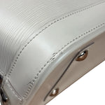 Louis Vuitton White Epi Leather Alma Hand Bag PM