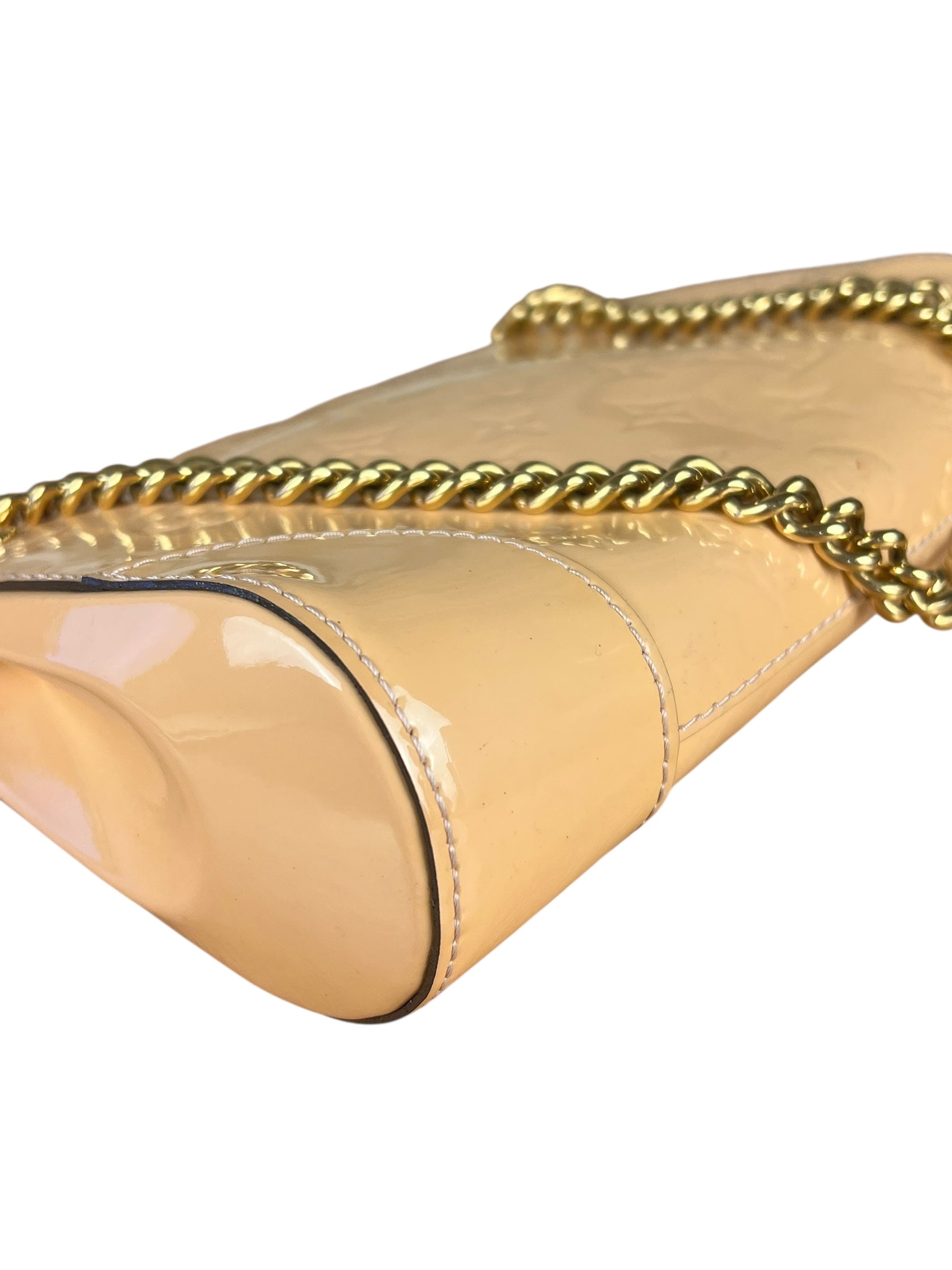 Louis Vuitton Vernis Santa Monica Chain Clutch