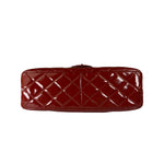 Chanel Red Patent  Quilted Double 2.55 Flap 2009