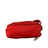 Prada Red Nylon Camera Crossbody Bag
