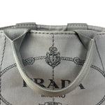 Prada Grey Canapa Hand/Tote Bag