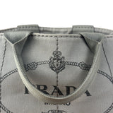 Prada Grey Canapa Hand/Tote Bag