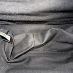 Chanel White/Black Patent Leather Trim Airplane CC Handle Bag 2005