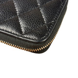 Chanel Black Caviar Quilted Leather Zipped Coin Purse 2018