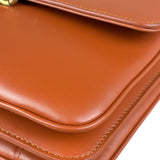 Saint Laurent Burnt Orange Le Maillon Shoulder Bag