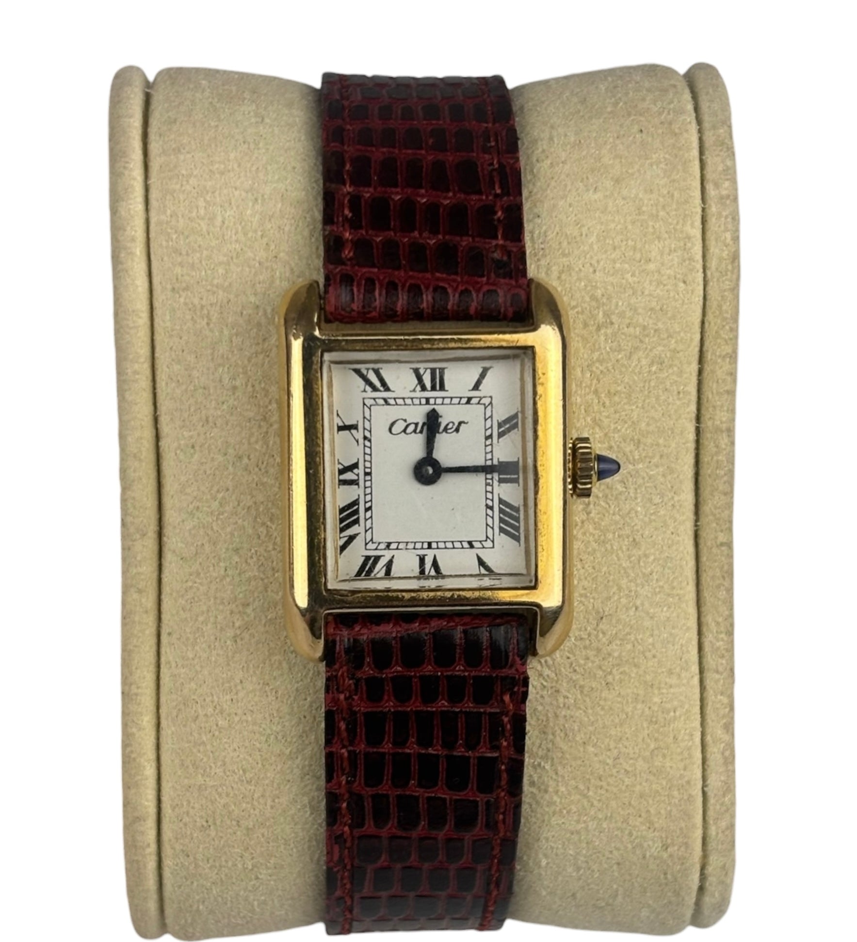 Cartier Tank White Roman Dial 1970's