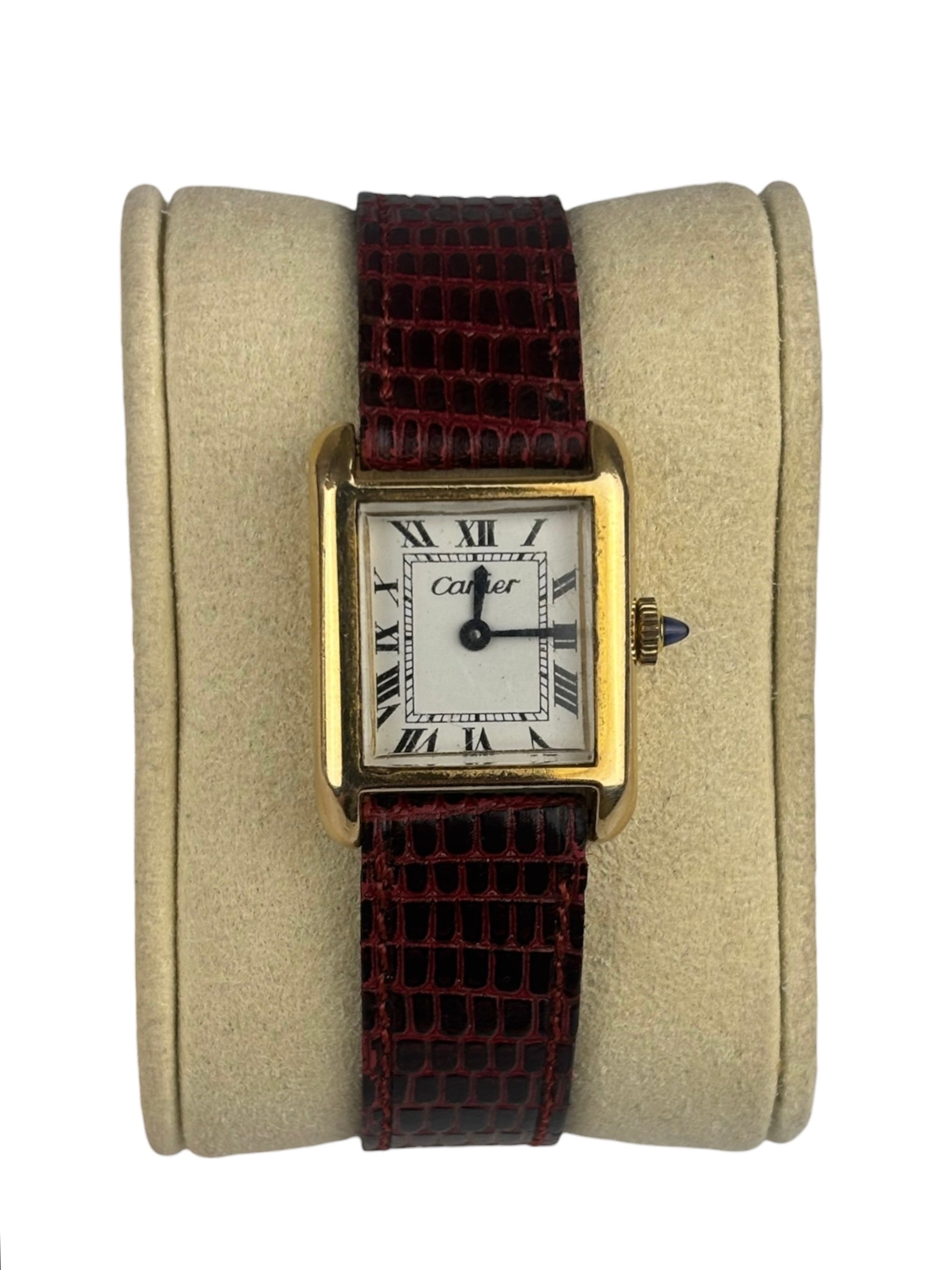 Cartier Tank White Roman Dial 1970's