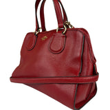 Coach Red Leather Mini Rowan Two-Way Bag