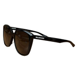 Balenciaga Black/Grey BB0175SA Alternative Fit Square Sunglasses