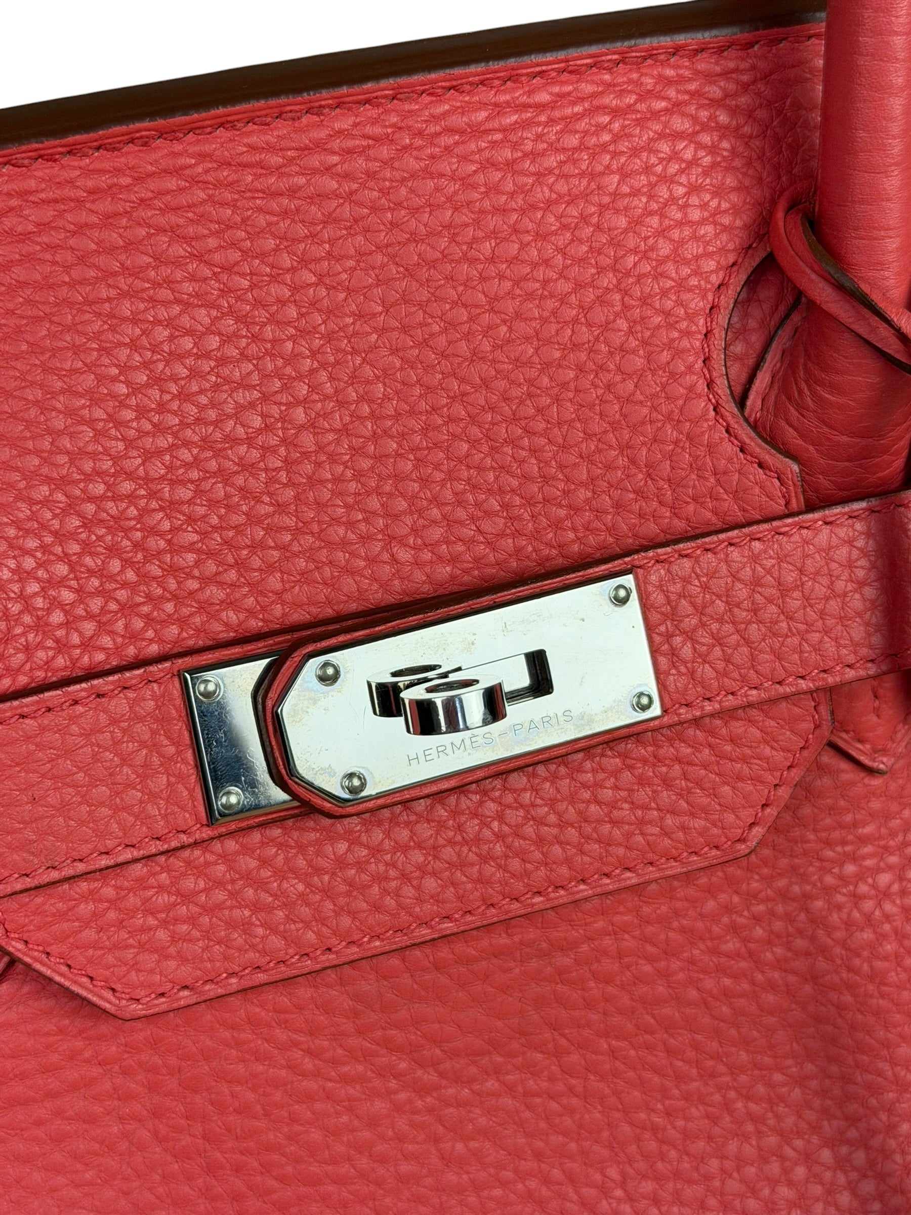 Hermes JPG Birkin 42 Bougainvillier Clemence Leather Handbag 2010