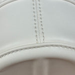 Telfar White Leather Duffle Two-Way Bag