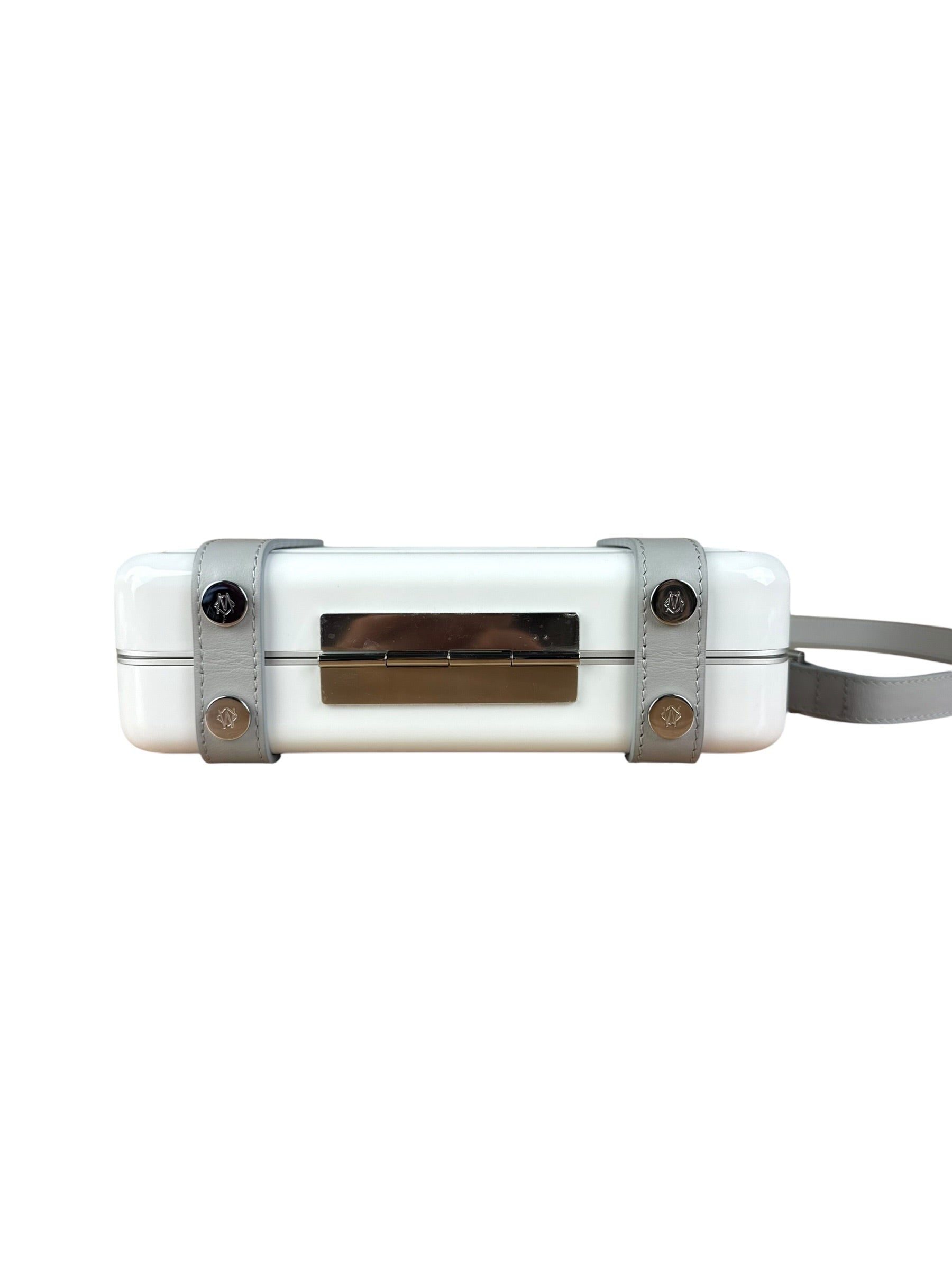 Rimowa Personal Polycarbonate Crossbody Clutch White