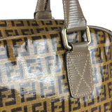 Fendi Vintage FF Brown PVC Handbag