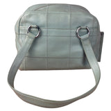 Chanel Light Green Quilt LAX Leather Bowler Bag 2004