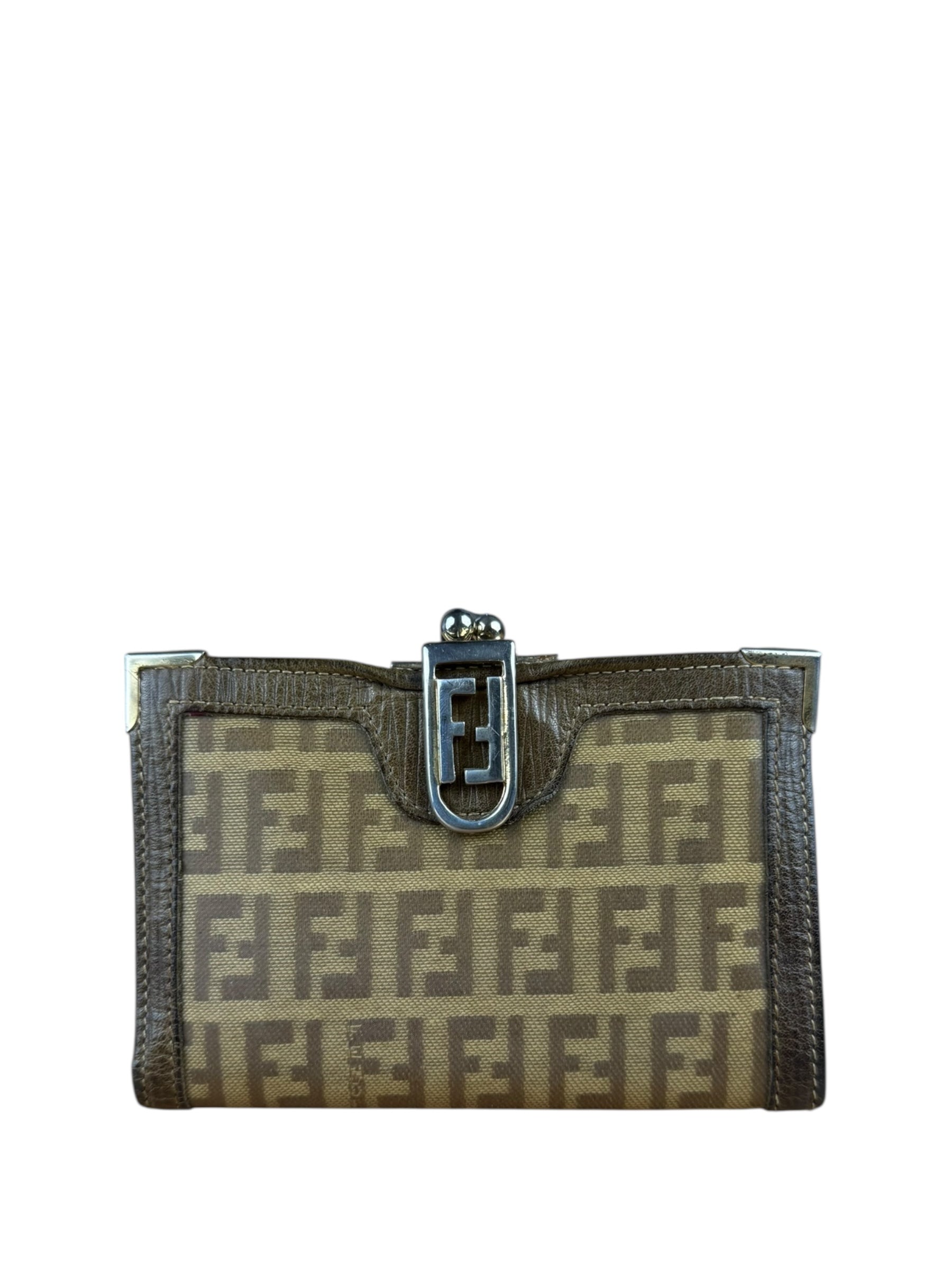 Fendi FF PVC Compact Wallet