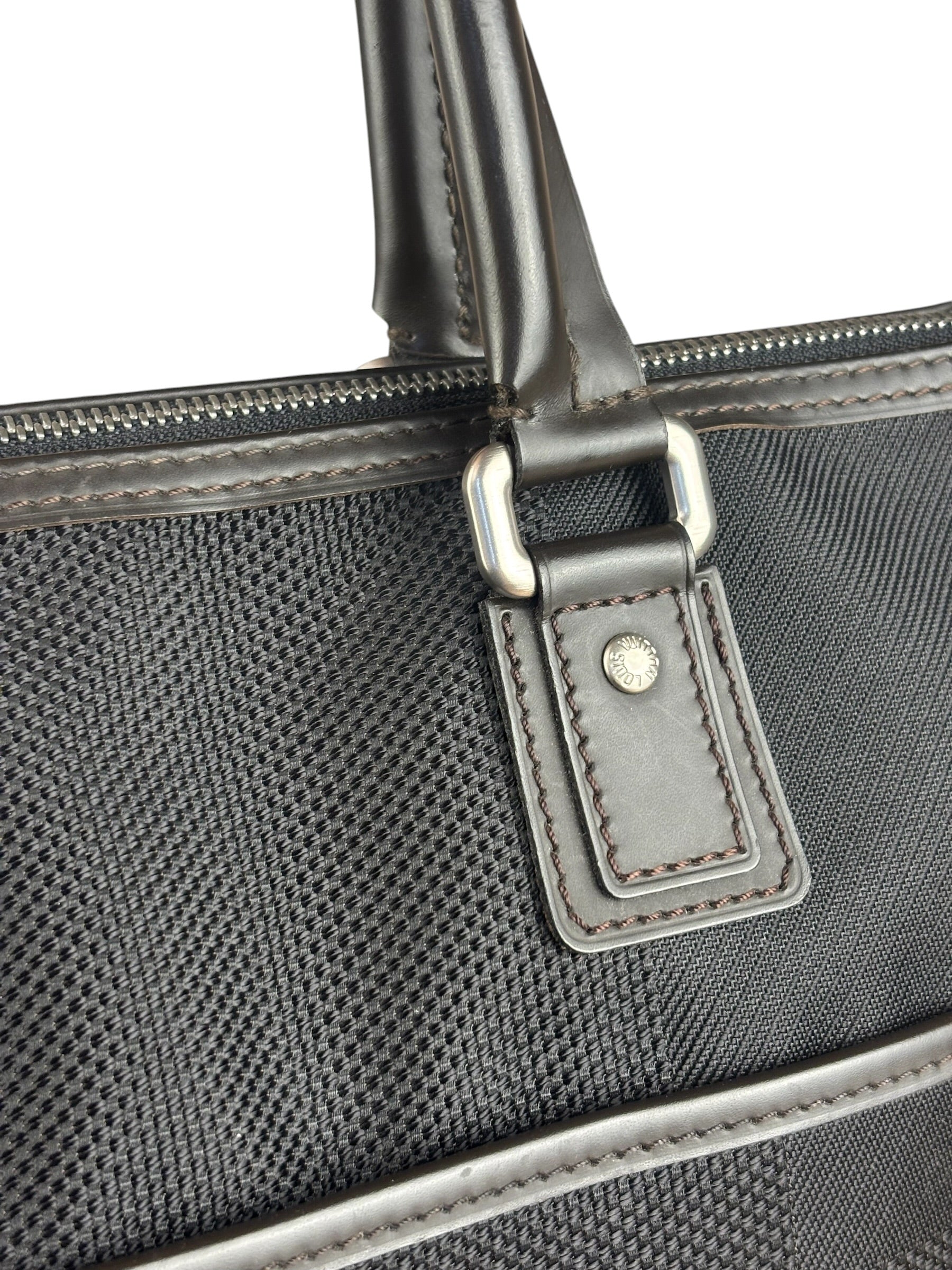 Louis Vuitton Black Damier Canvas Geant Tote
