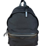 Saint Laurent Black S Canvas Backpack