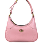 Gucci Pink Leather Aphrodite Shoulder Bag