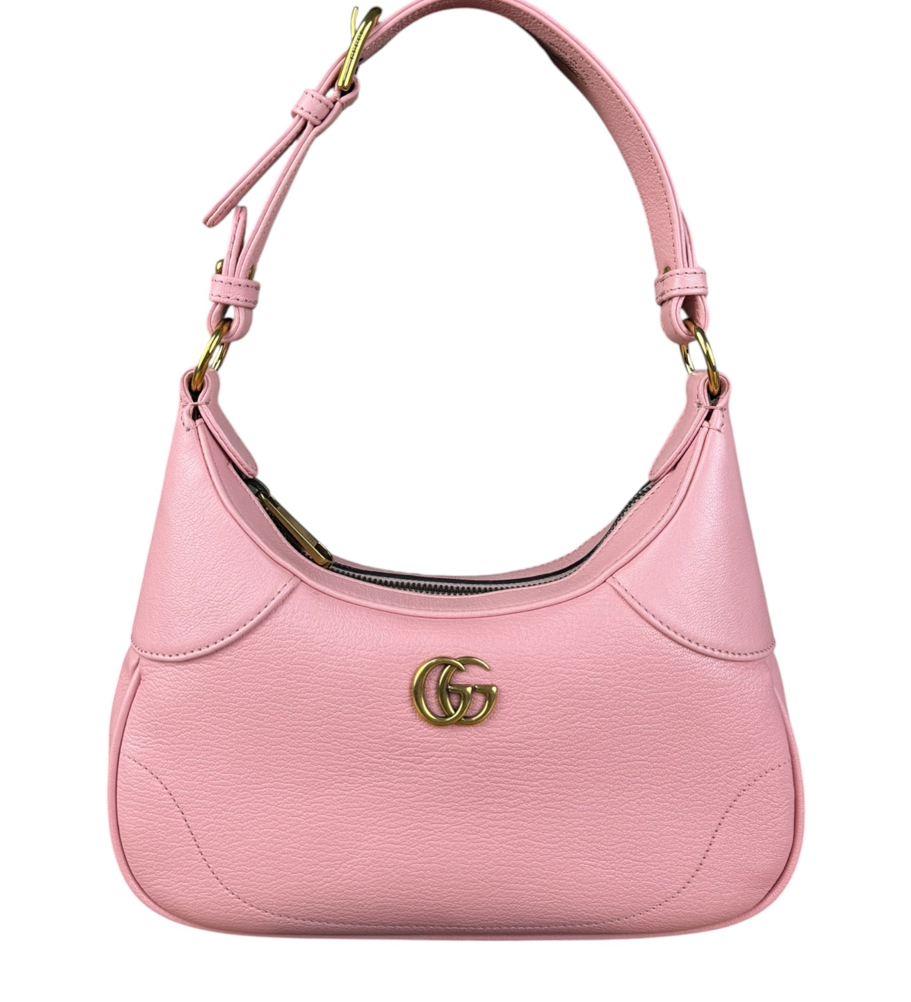 Gucci Pink Leather Aphrodite Shoulder Bag