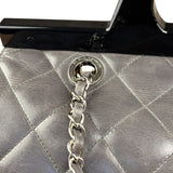 Chanel Dark Grey Cockpit Flap Shoulder Bag 2015