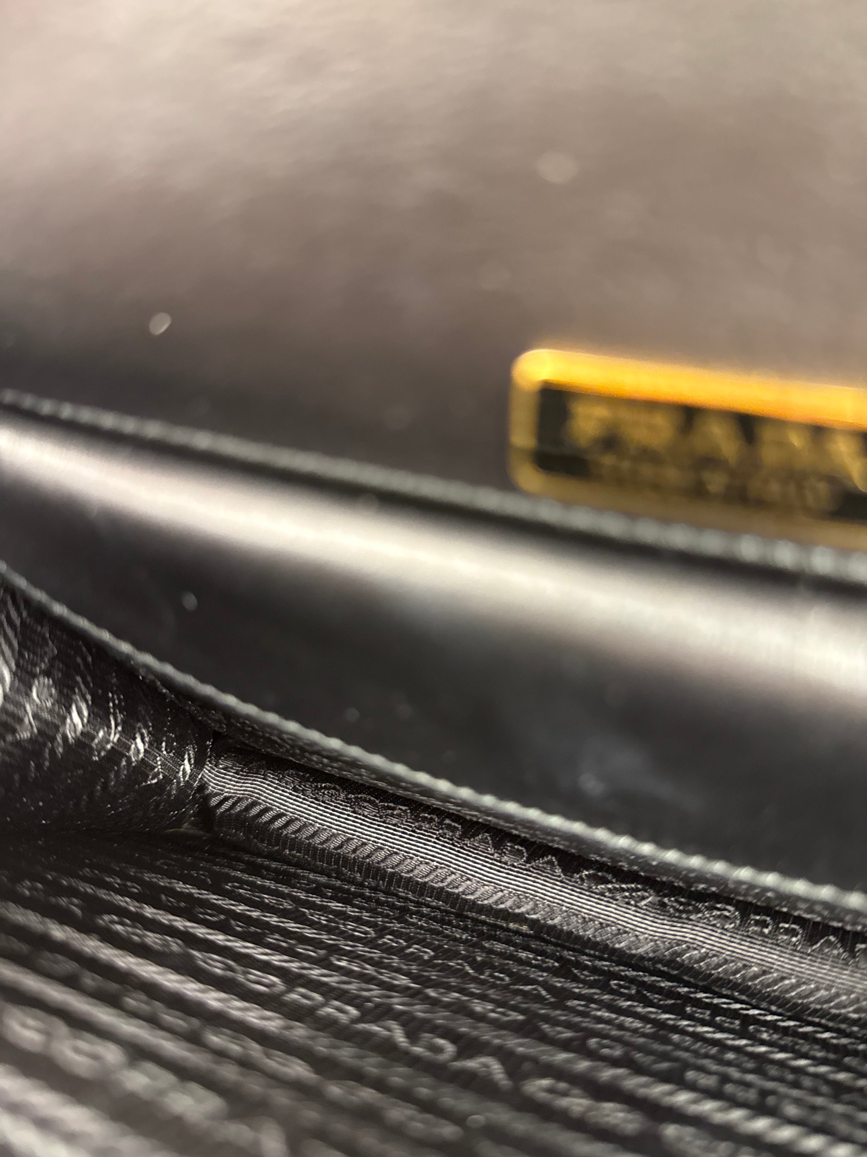 Prada Muilticolor Calfskin Esplanade Crossbody Bag