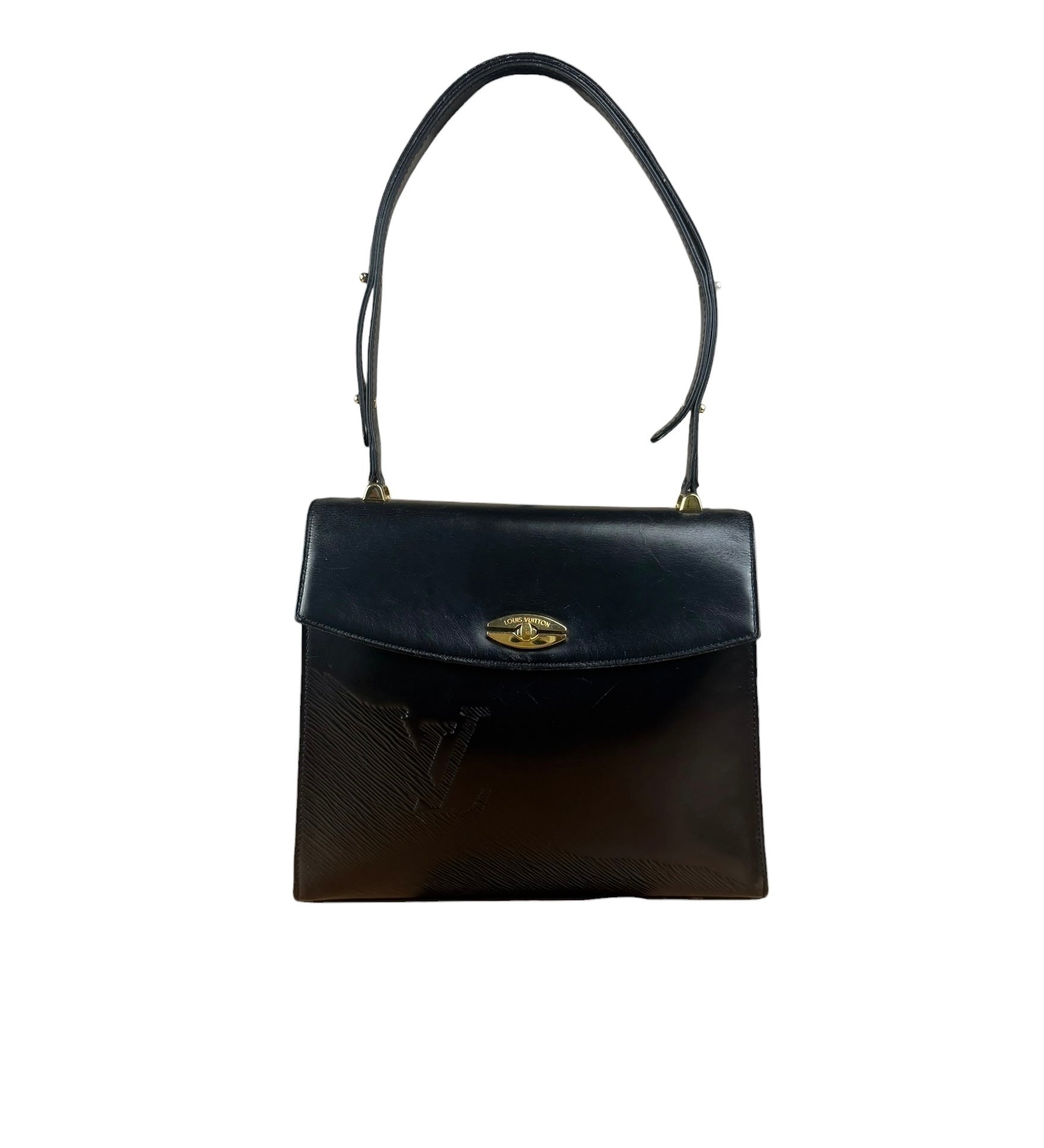 Louis Vuitton Black Epi Leather Opera Sparta Shoulder Bag