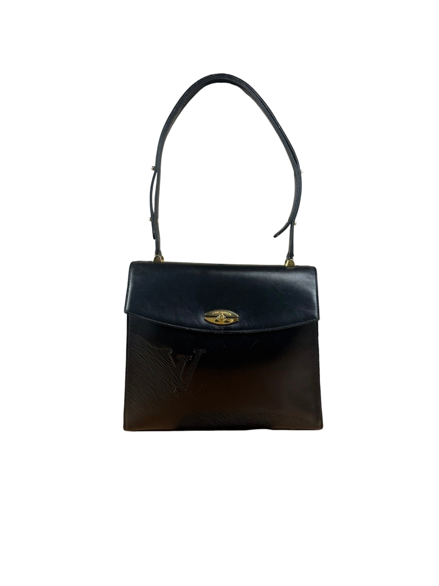 Louis Vuitton Black Epi Leather Opera Sparta Shoulder Bag