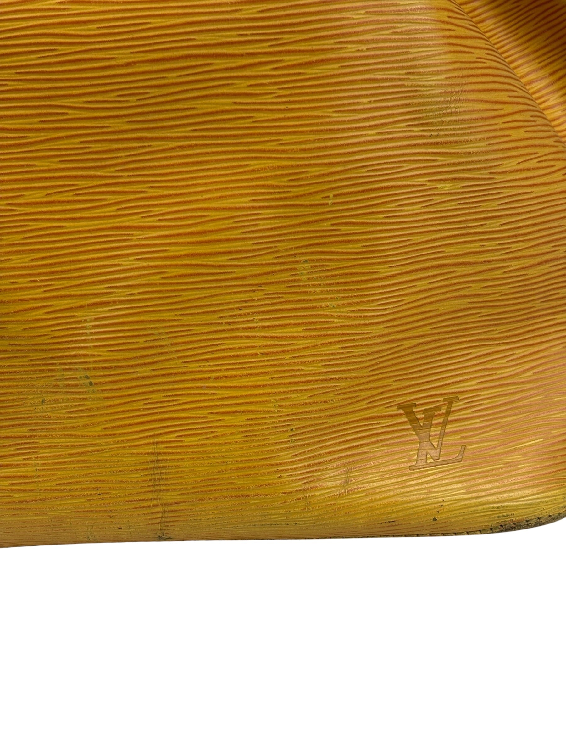 Louis Vuitton Yellow Epi Leather Neo Bucket Bag