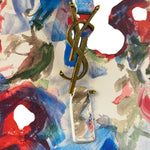 YSL x Nick Turner Limited-Edition Multi-Color Leather Le 5 a 7 Hobo Bag