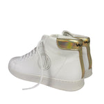 Valentino White Mabel High Top Sneaker