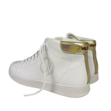 Valentino White Mabel High Top Sneaker