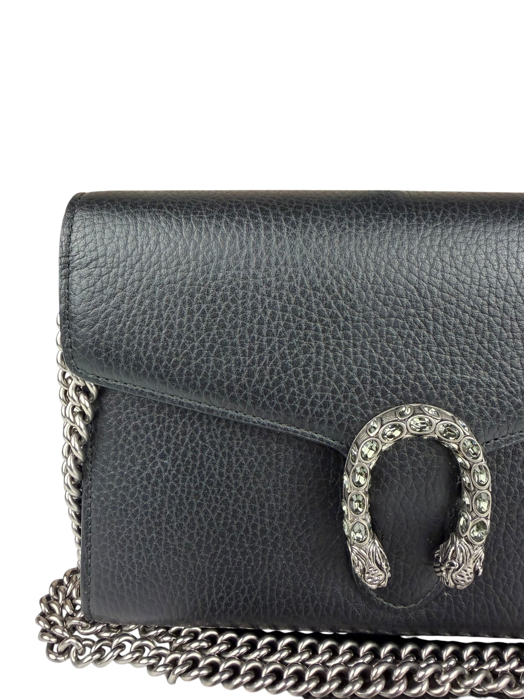Gucci Black Dionysus Wallet On Chain