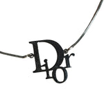 Christian Dior Vintage Trotter Logo Silver Bracelet